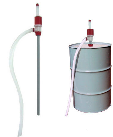 2 NPS Heavy Duty Polyethylene Siphon Drum Pump-fine Thread